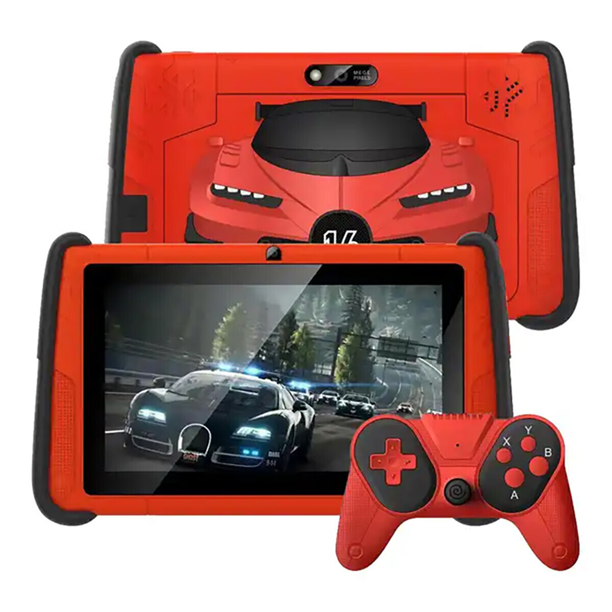 Tablet Pritom K7 Pro Kids Car 7'' A100 4gb 64gb 2mp+0,3mp - Unica 