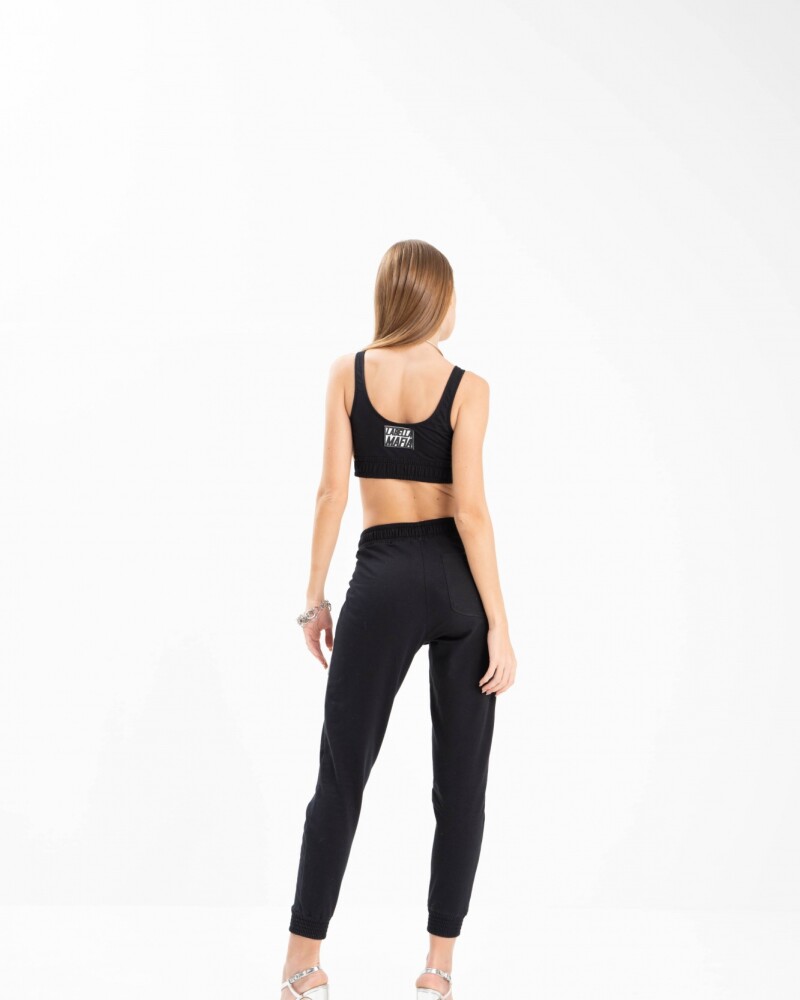 Conjunto Match Top Negro U