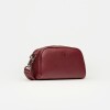 Bandolera Hazel en efecto cuero Bordeaux