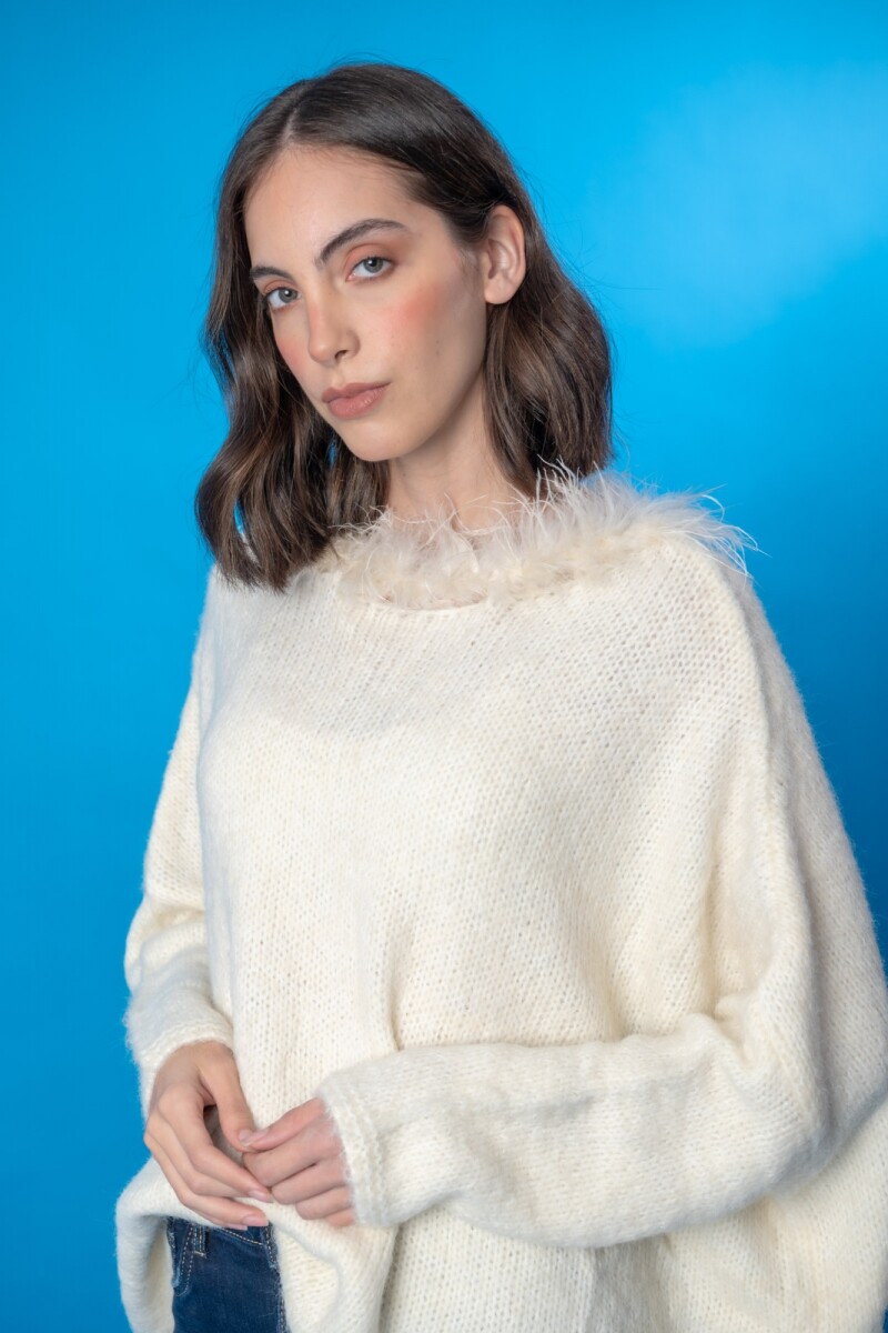 Sweater Fausta - Crema 