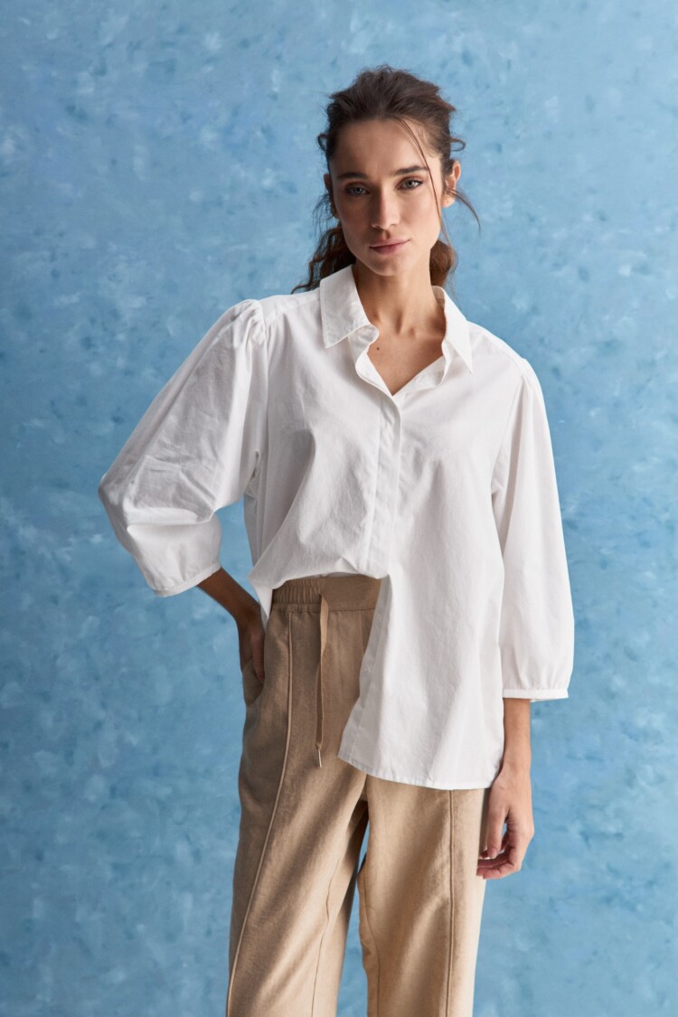CAMISA ALONDRA SOLID Crudo