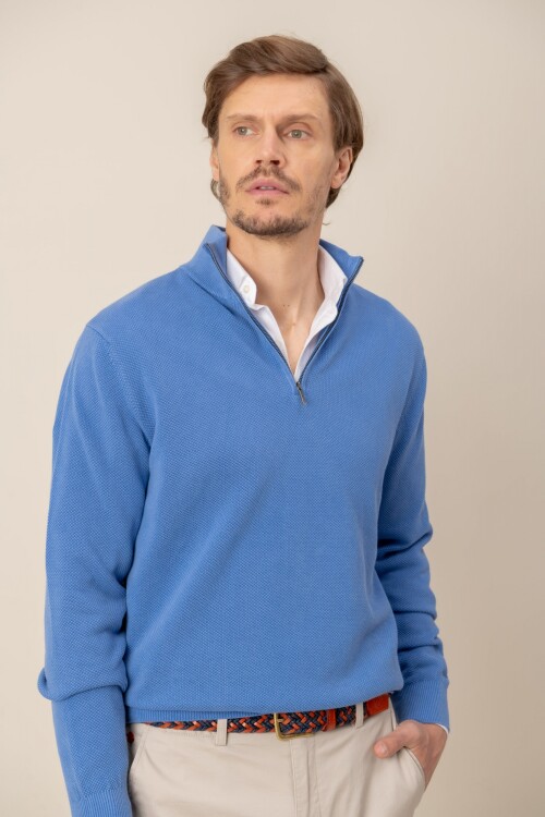 Sweater medio cierre Aero