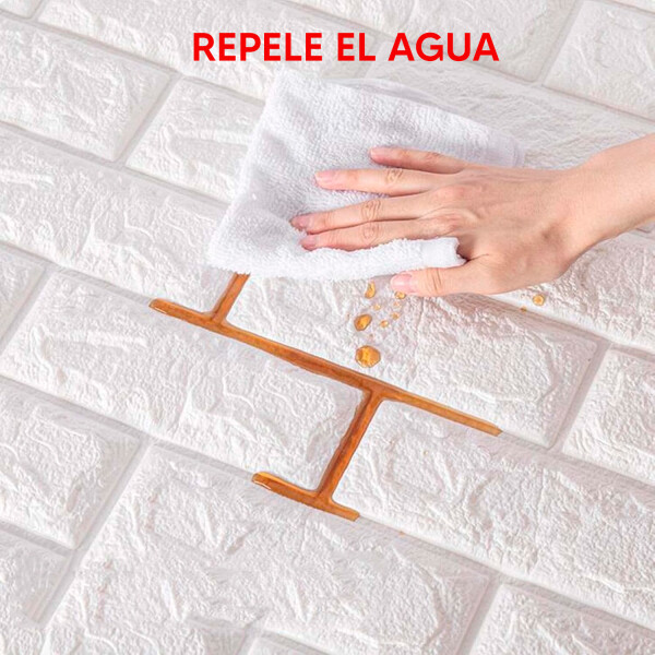 Revestimiento 3d Ladrillo Para Pared Por Rollo REVESTIMIENTO LADRILLO ROLLO 0.70X20MTS
