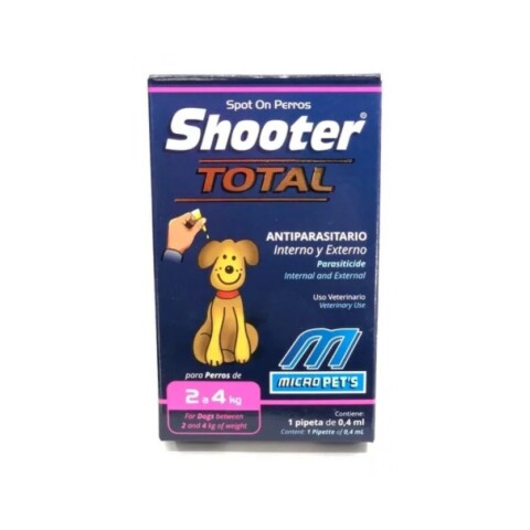 Pipeta Shooter Total Perros 2 a 4 Kg Pipeta Shooter Total Perros 2 a 4 Kg