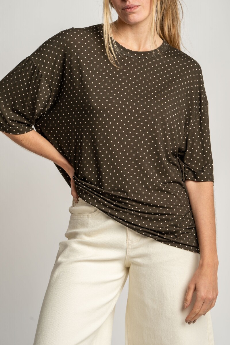 Remeron Lunares Chocolate