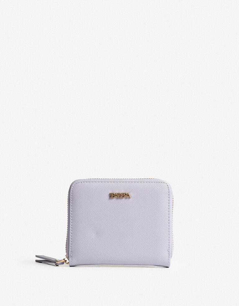 Billetera Zip Round Billetera Con Cierre - Violeta Lila