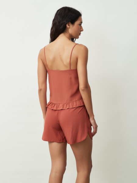 SHORT NUSA NARANJA OSCURO