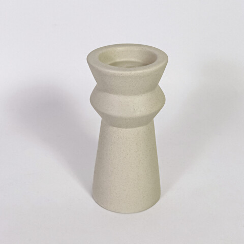 PORTA VELA CERAMICA 7.5X15.5CM Unica