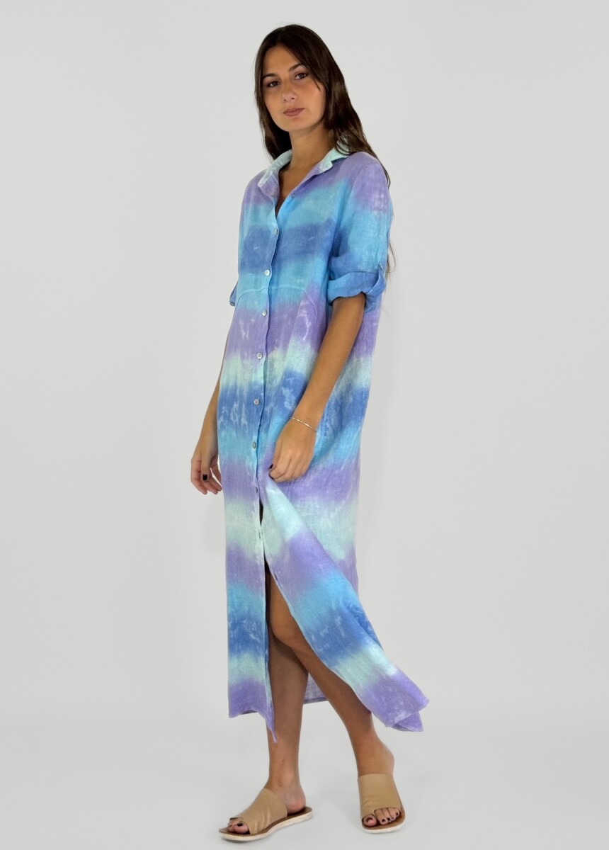 TUNICA LUNULA - TURQUESA 