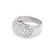 Anillo en oro 18k blanco y brillantes 1,00 ct aproximadamente Anillo en oro 18k blanco y brillantes 1,00 ct aproximadamente