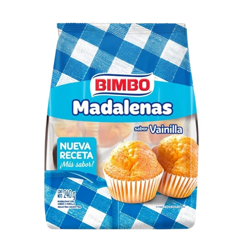 Bimbo Madalena Vainilla 240g Bimbo Madalena Vainilla 240g