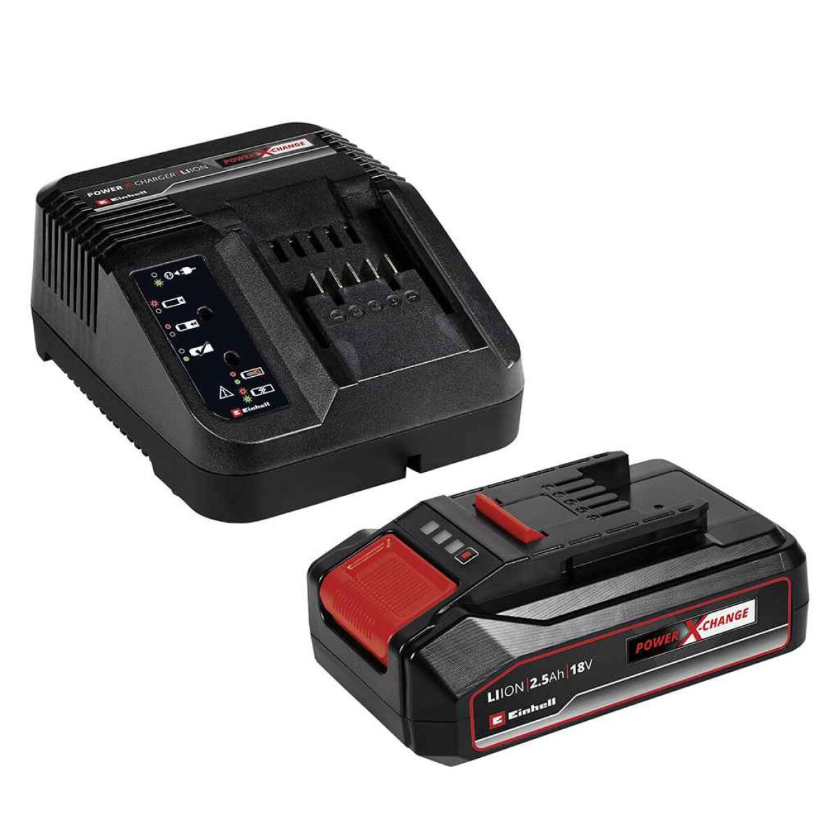 Kit Einhell Cargador Batería 18V 2.5AH Power-x-change 