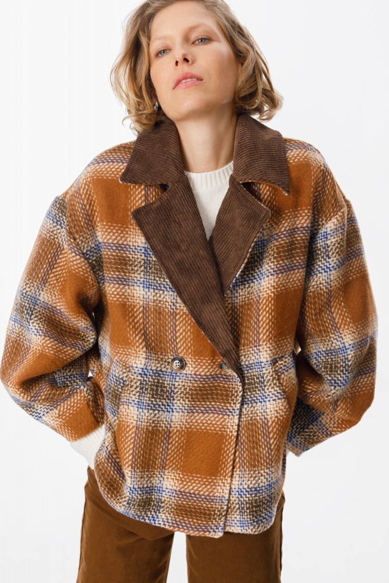 Blazer Craft Cuadrille Naranja