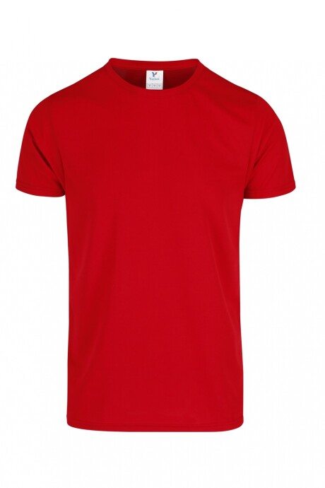 Camiseta a la base dry fit Rojo