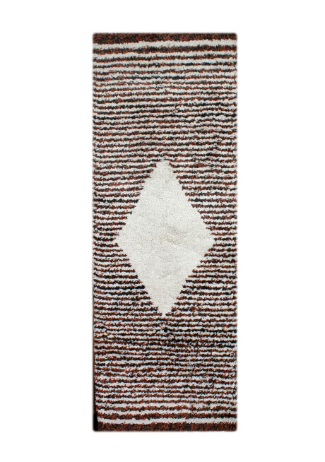 BOHO ALFOMBRA BOHO BHO/8332/H915/ 060X180 BEIGE/BRICK