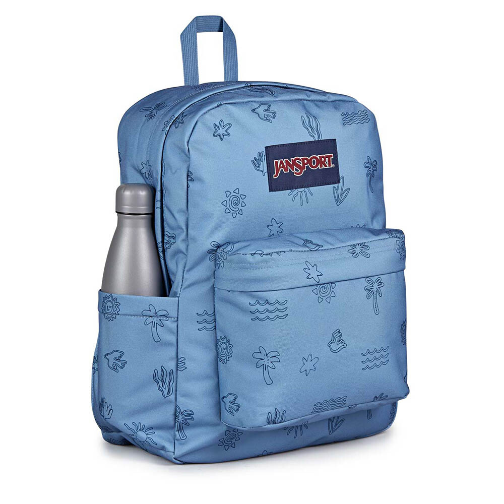 Mochila Portalaptop Superbreak Plus Sunny Sketches Blue