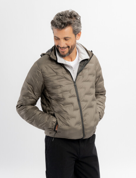 Campera capitoneada Ultratek oliva