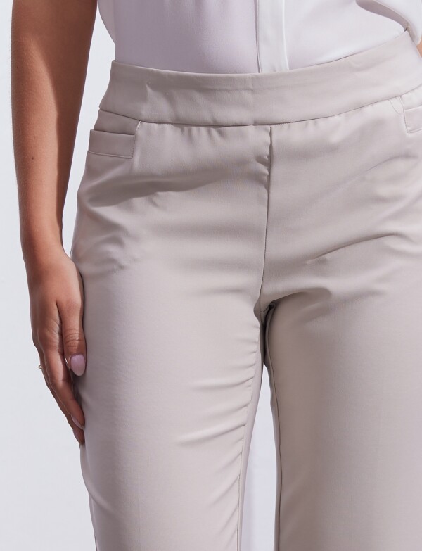 Pantalon Pull On BEIGE