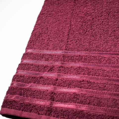 TOALLA DE BAÑO 70X140 BORDO