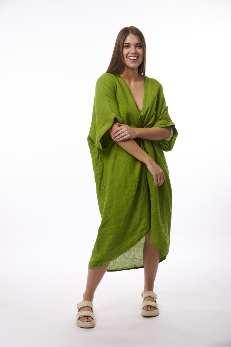 Vestido Lalisa - Verde Pistacho 