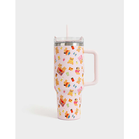 Vaso Alto Térmico De Acero Inoxidable De 1200 Ml Azul Celeste