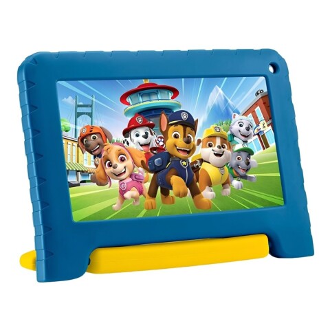 Tablet Multilaser Kid 7" 4 GB RAM + 64 GB Paw Patrol Azul