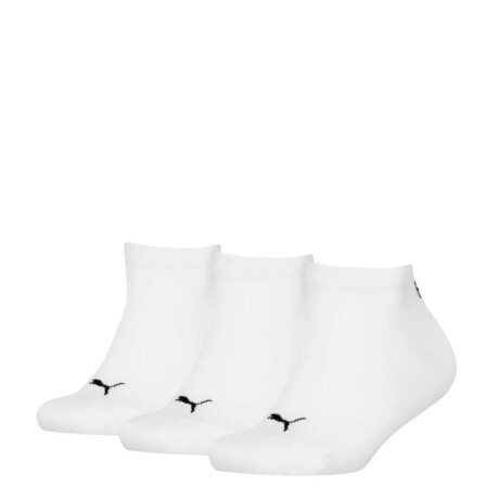 Medias de Hombre Puma Plain Sneaker Socks 3Pares Blanco