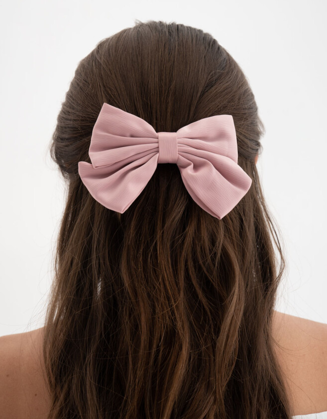 Hebillas Francesas Classic Hebilla Con Moño - Rosa Claro
