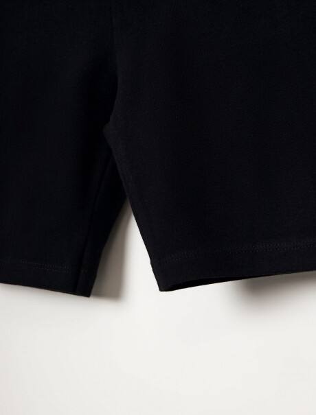 BERMUDA CICLISTA INFANTIL NEGRO