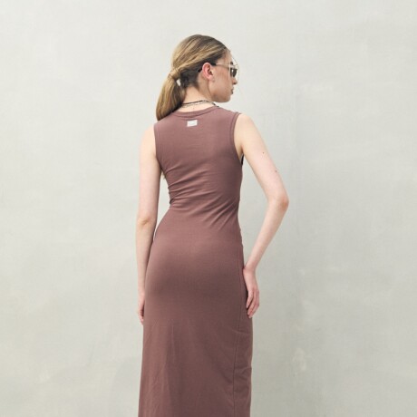 VESTIDO SUSANDE Chocolate