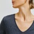BLUSA MM FEM PRETO MESCLA