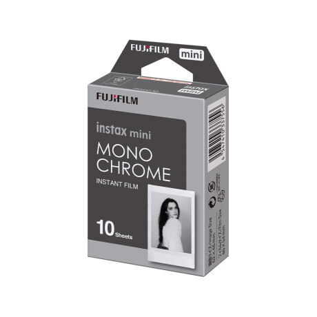 Cartucho Fujifilm Instax Mini Monocromático Pack 10 unidades Cartucho Fujifilm Instax Mini Monocromático Pack 10 unidades