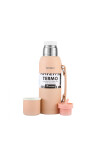 TERMO PREMIUM DE 1LT TERRANO CON MANIJA ROSA