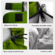 Saco De Dormir Con Capucha Verde