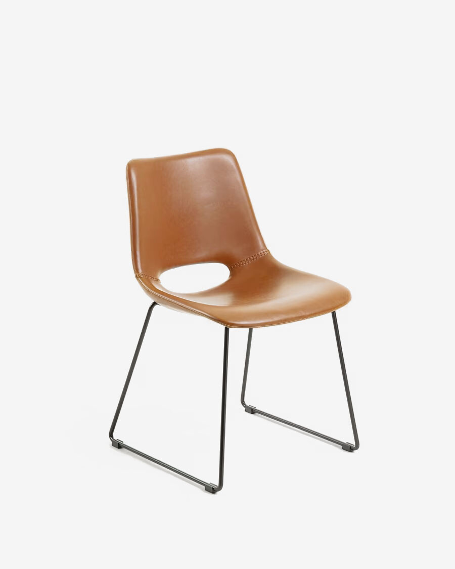 Silla Zahara marrón