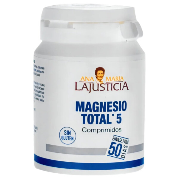Magnesio Total 5 | Ana María Lajusticia | 100 Comprimidos Magnesio Total 5 | Ana María Lajusticia | 100 Comprimidos