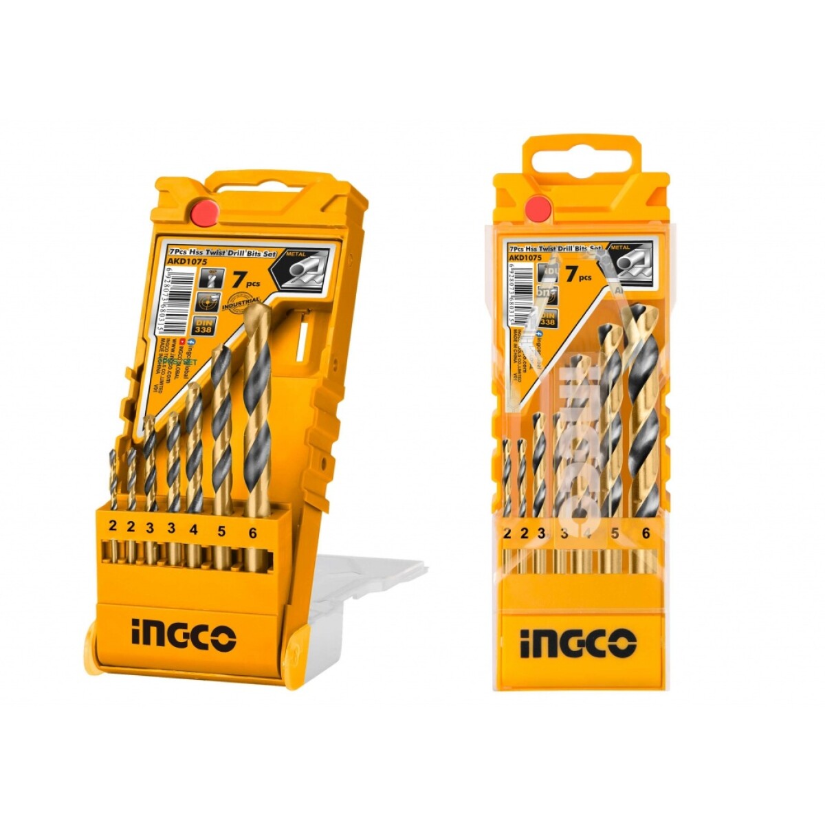 SET 7 MECHAS METAL INGCO AKD1075 