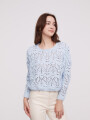 Sweater Idara Celeste Claro