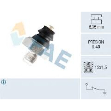 BULBO INTERRUPTOR BMW ACEITE BMW 12X1.5 FAE BULBO INTERRUPTOR BMW ACEITE BMW 12X1.5 FAE