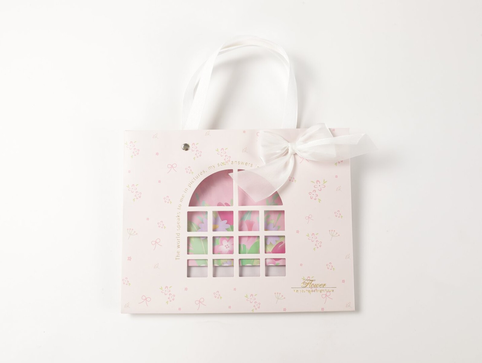 BOLSA DE REGALO HISTORIA DE TULIPANES - S 