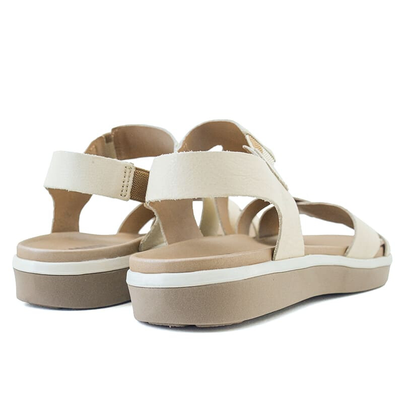 Sandalias Country de Mujer - 26105 Crema