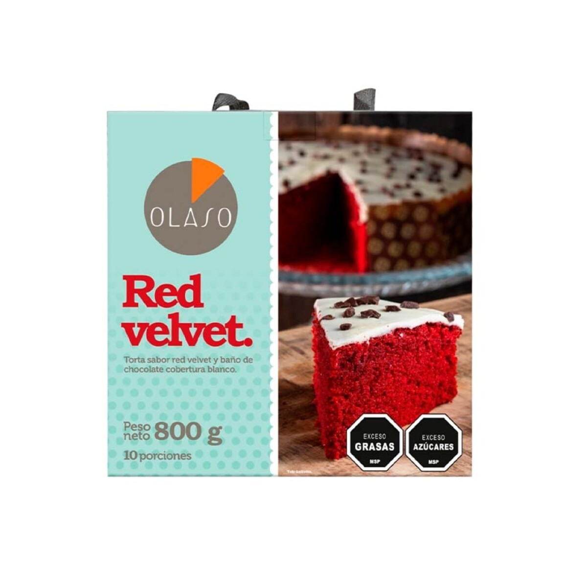 Torta Red Velvet Olaso No Congelada 600 Grs 