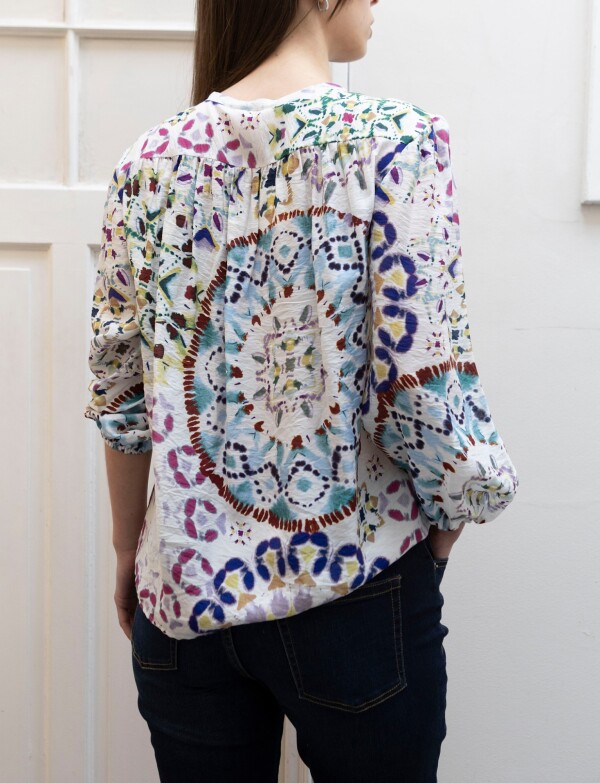Blusa Print BLANCO/MULTI