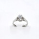 Anillo Antiguo En Oro 18K Y Brillante Anillo Antiguo En Oro 18K Y Brillante
