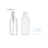 Set de envases transparentes para cremas o perfumes 3pcs Set De Envases Transparentes Para Cremas O Perfumes 3pcs