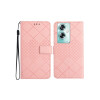 Flip cover para Oppo Reno11 F 5G diseño rombos color rosa Flip Cover Para Oppo Reno11 F 5g Diseño Rombos Color Rosa