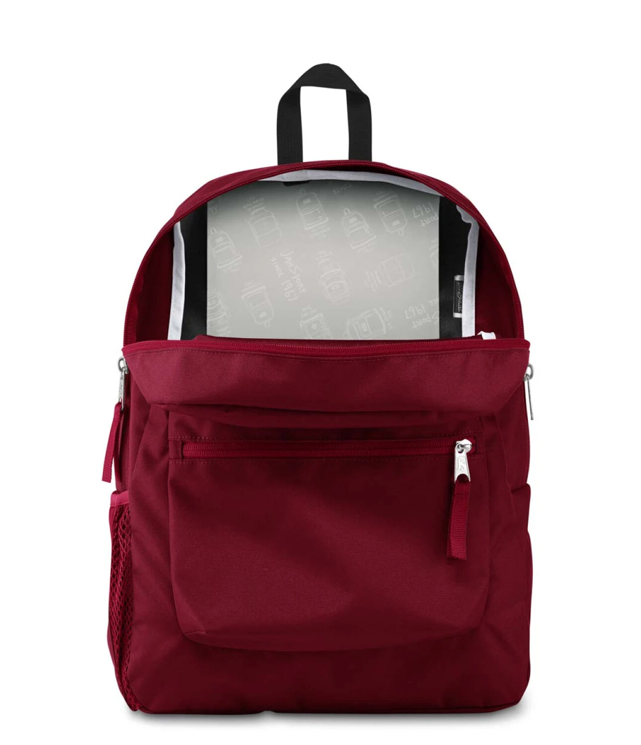 MOCHILA CROSS TOWN - RUSSET RED — Jansport