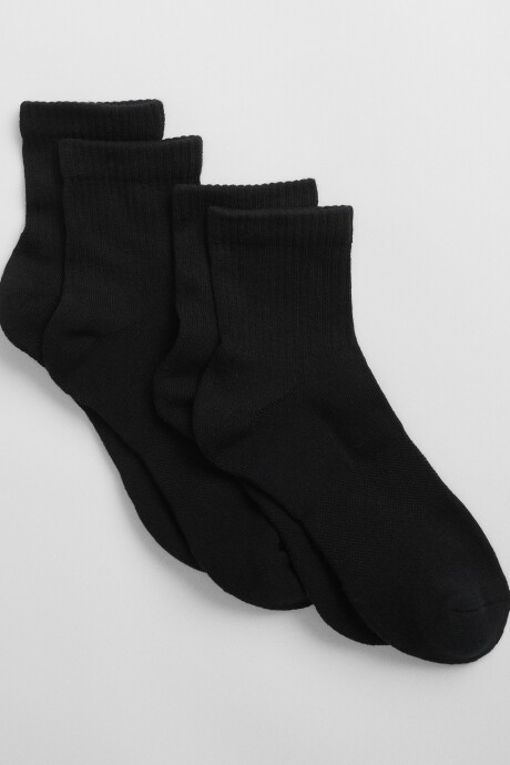 Medias Pack X2 Mujer True Black