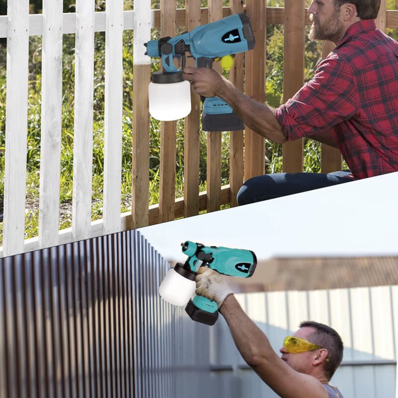 Pistola para Pintar a Batería EcoDrop con 2 Baterías 21V Pistola para Pintar a Batería EcoDrop con 2 Baterías 21V