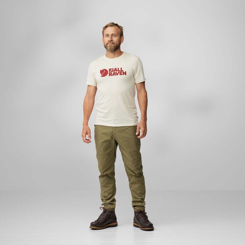 Polo Fjallraven Fjallraven Logo T-shirt M Hombre Navy